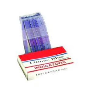 100pcs Blue Litmus Paper Acid/Base Indicator Strips