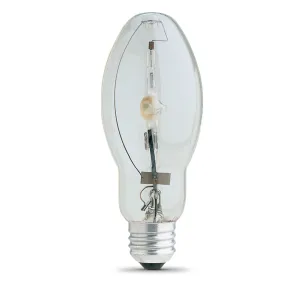 175W Cool White (4000K) ED17 Shape E26 Medium Base Clear Metal Halide High-Intensity Discharge HID Light Bulb