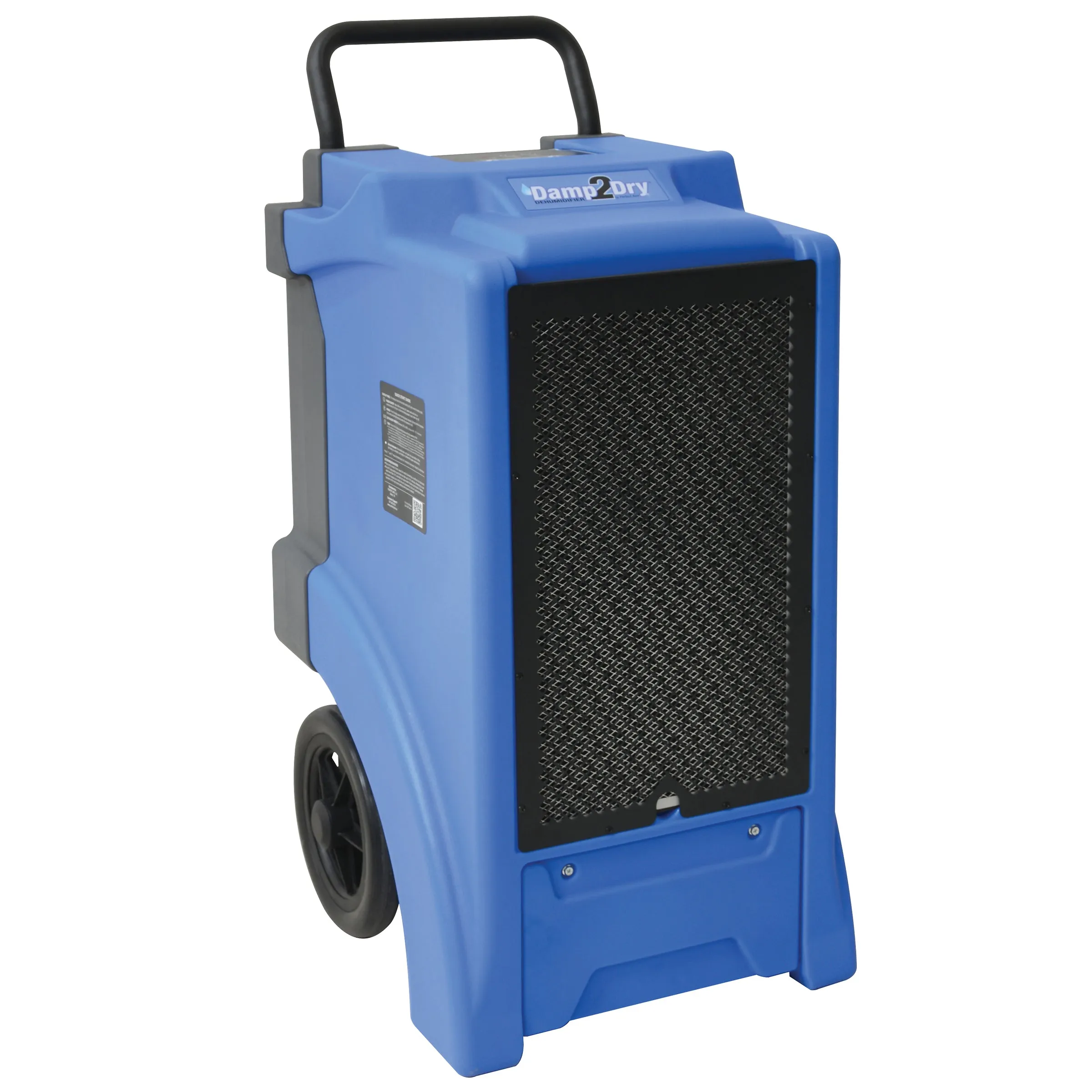 250 Pint Commercial Dehumidifier with Drain Hose for Basements, Garages, Warehouses, and Job Sites