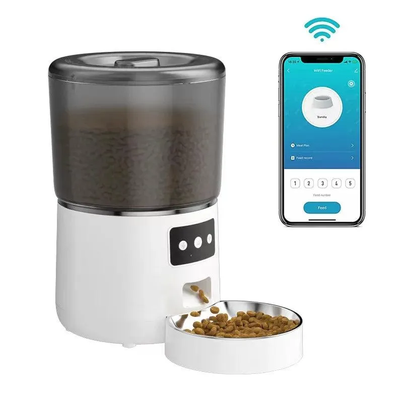 4L Smart Pet Feeder Tuya Control