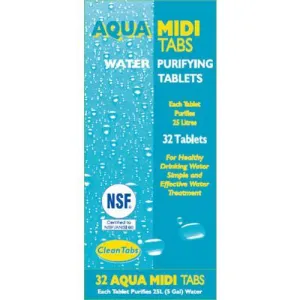 Aqua Midi Tabs - Water Purifying Tablets