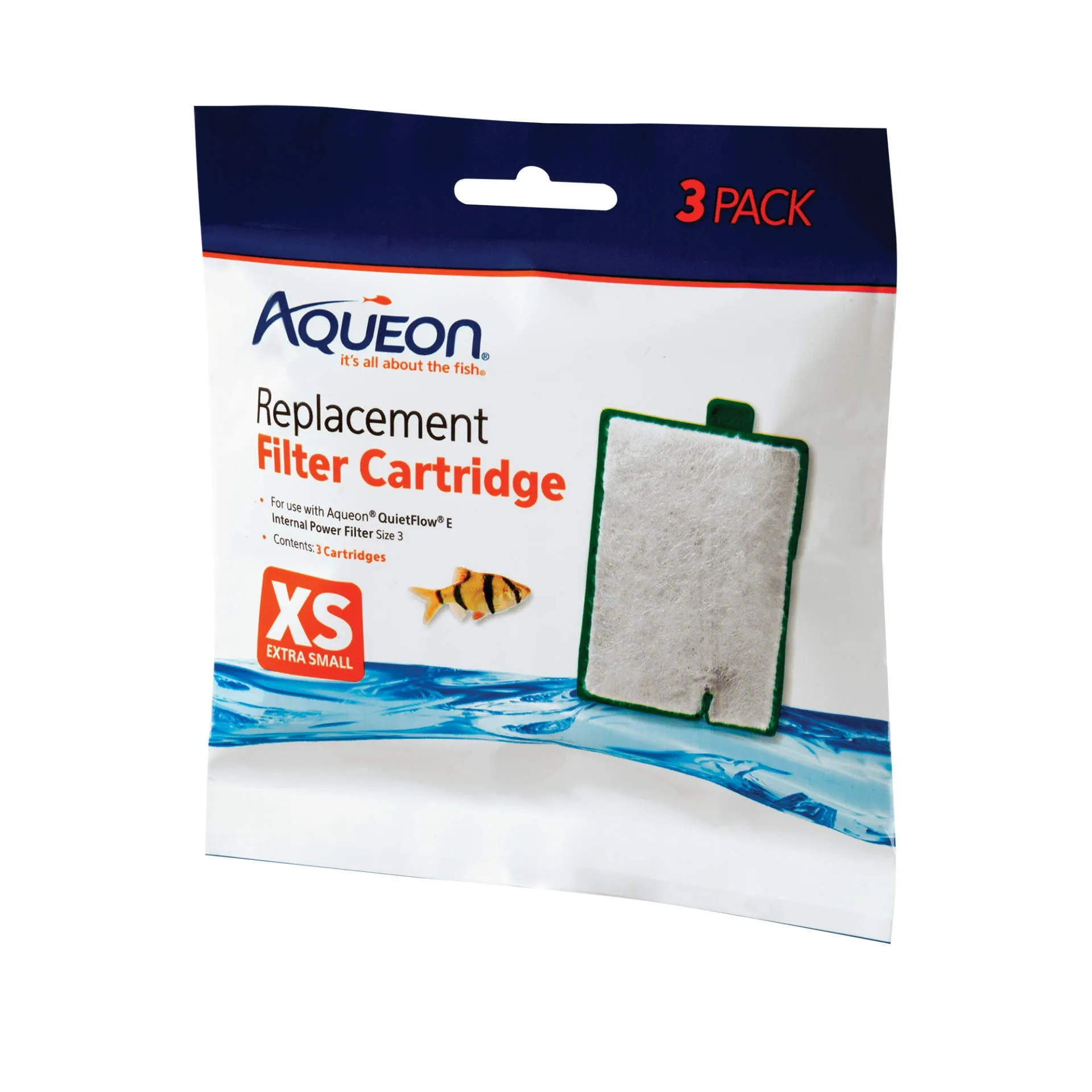 Aqueon Replacement Filter Cartridge XSmall 3 pack