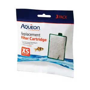 Aqueon Replacement Filter Cartridge XSmall 3 pack