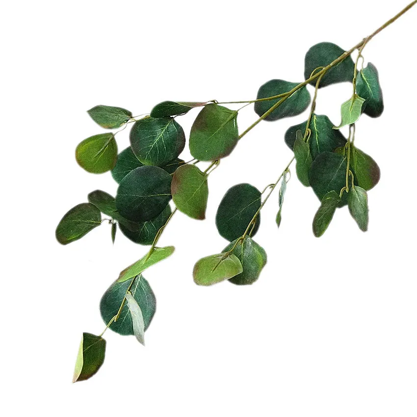 Artificial Eucalyptus Fake Leaves Plants for Wedding Bouquet DIY Arch Party Decor