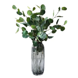 Artificial Eucalyptus Fake Leaves Plants for Wedding Bouquet DIY Arch Party Decor