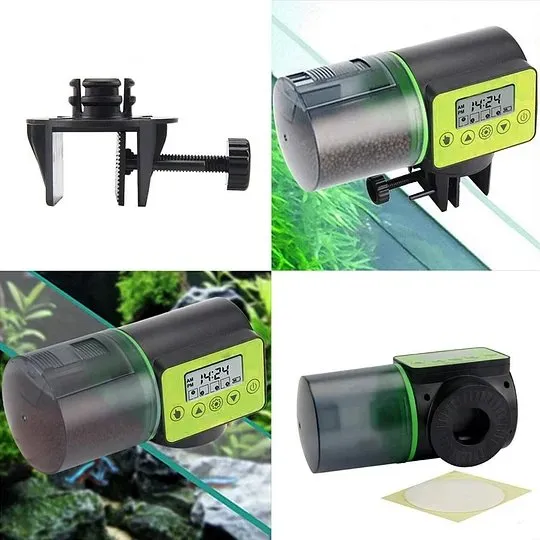 Automatic Fish Feeder - Feeding Dispenser with LCD Timer