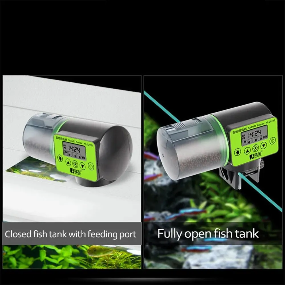 Automatic Fish Feeder - Feeding Dispenser with LCD Timer