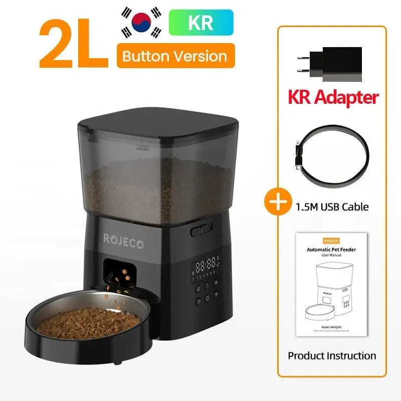 Automatic Pet Feeder Button Version