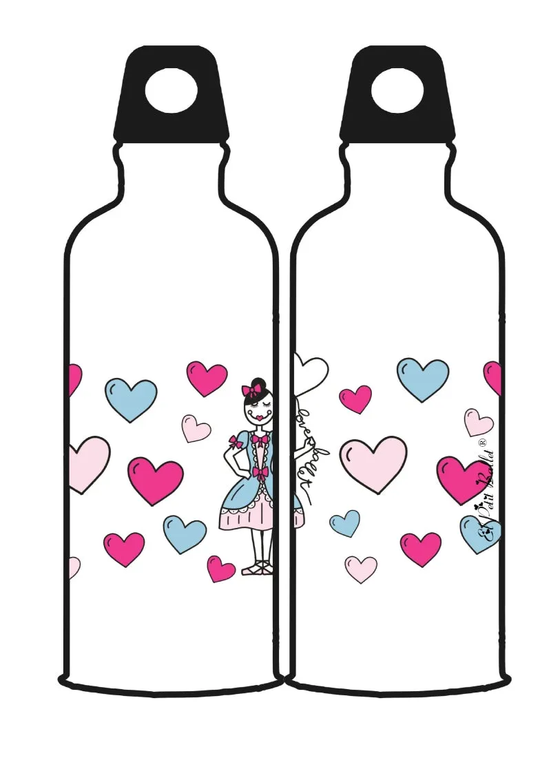 Ballet Hearts Water Bottle