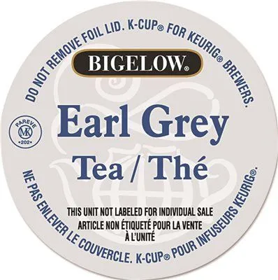 Bigelow Tea Co. Earl Grey Tea K-Cup Pack 24 Per Box