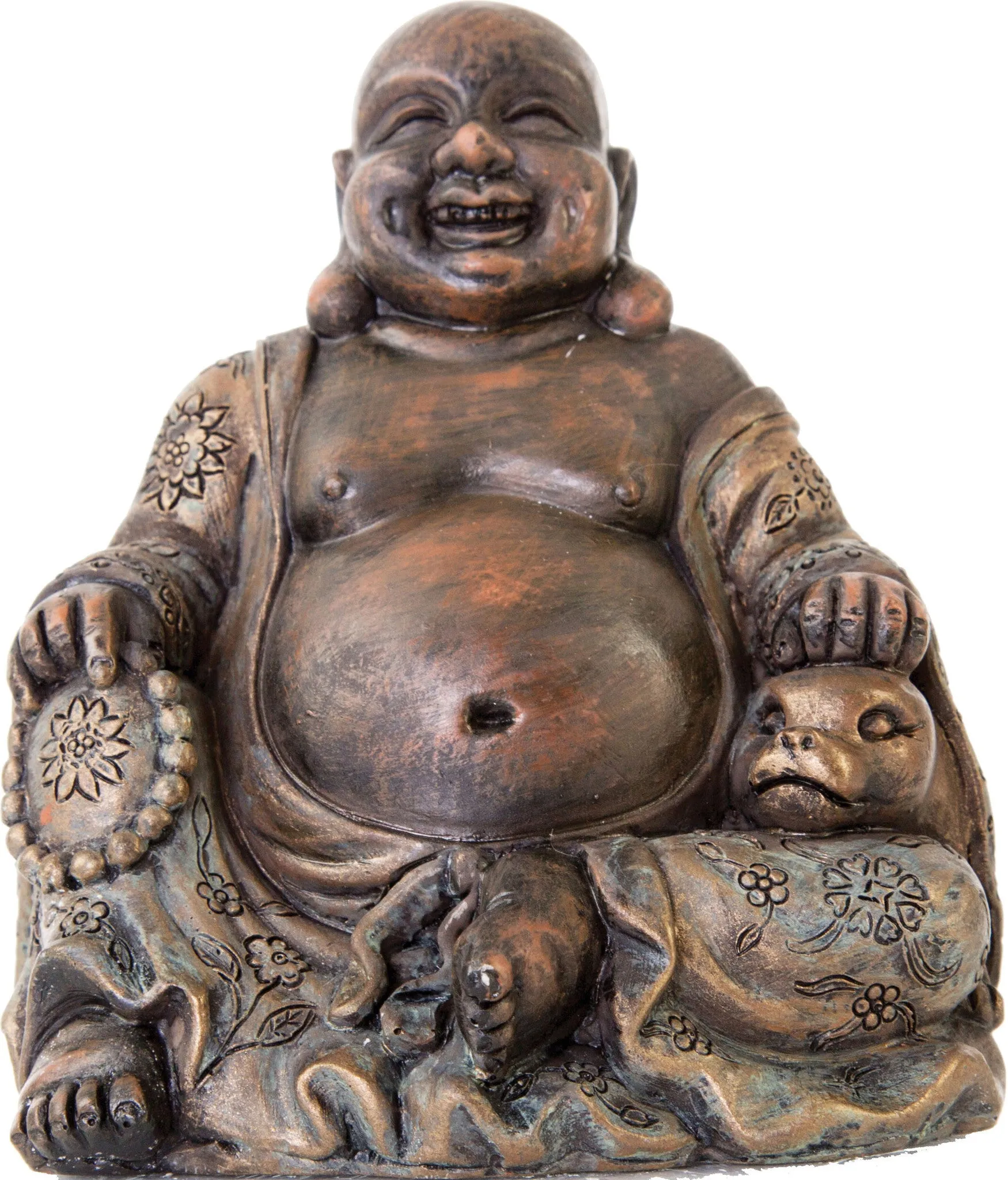 Bio Bubble Pets Llc - Laughing Buddha Aquarium Ornament