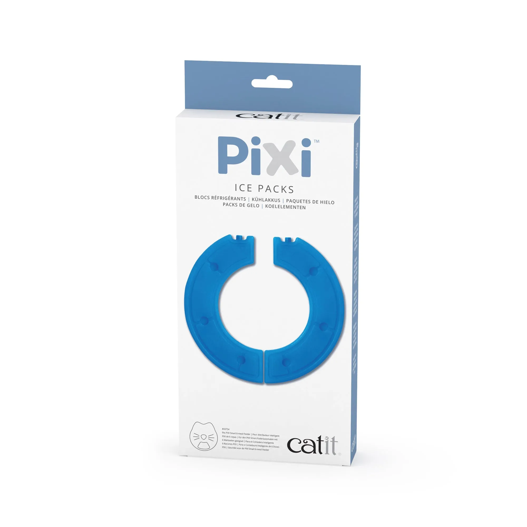 Catit Pixi 6-Meal Feeder Replacement Ice Pack - Pack of 2