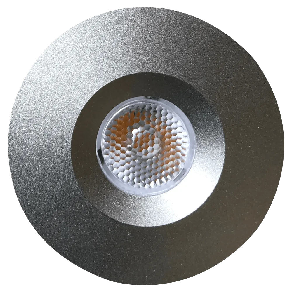 CB15 Round Recessed Cast Aluminum Cabinet Light Energy Saving Dimmable LED Downlighting