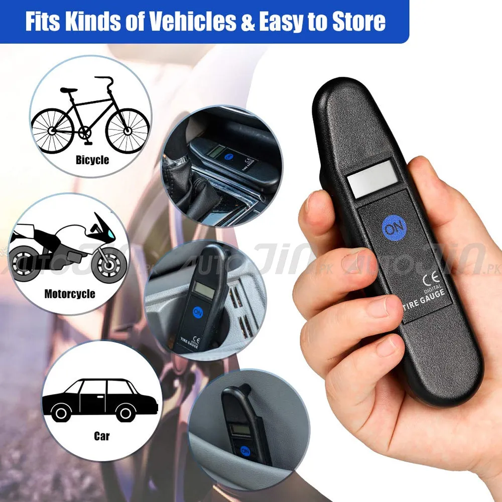 Digital LCD Car Tire Pressure Gauge Tester - VT800