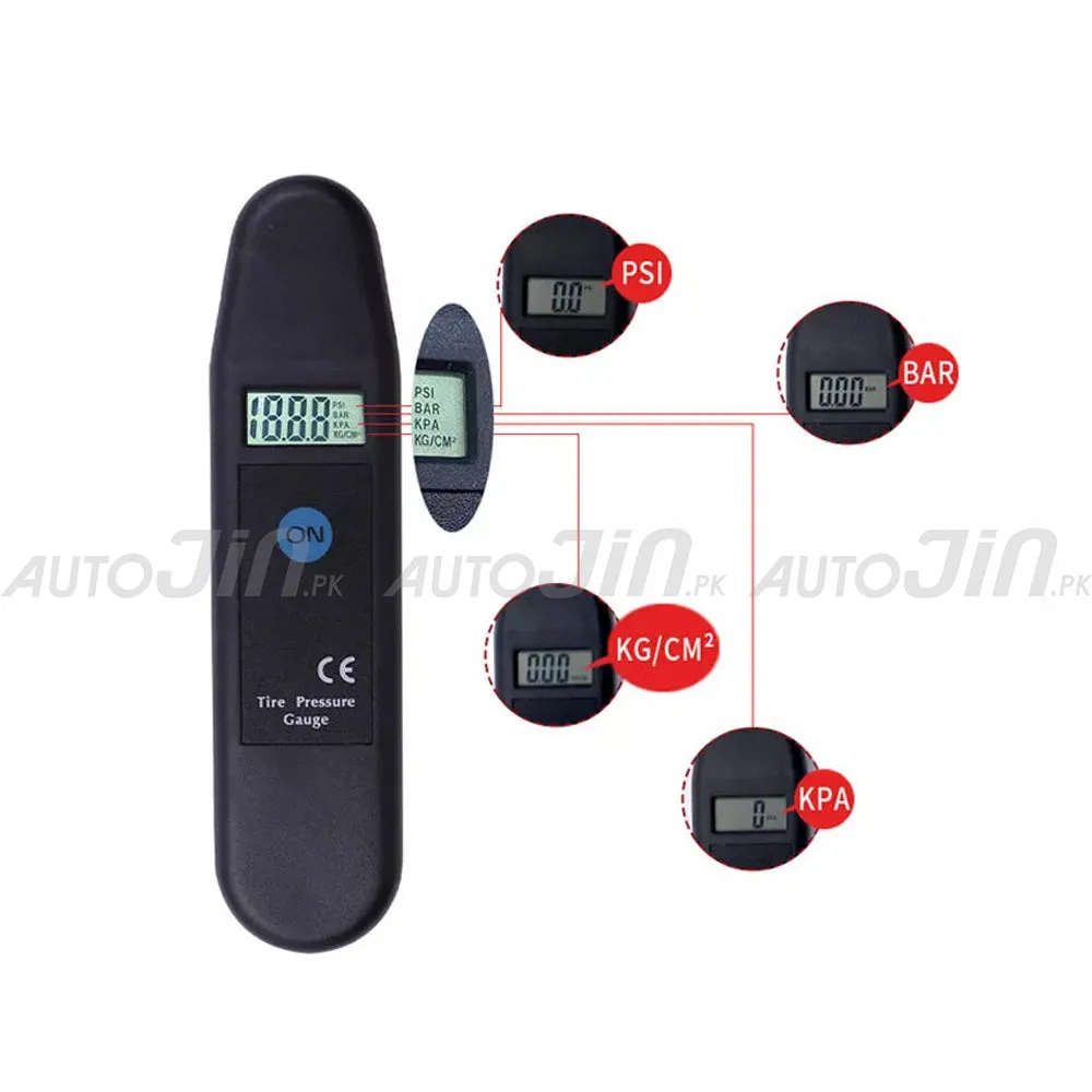 Digital LCD Car Tire Pressure Gauge Tester - VT800