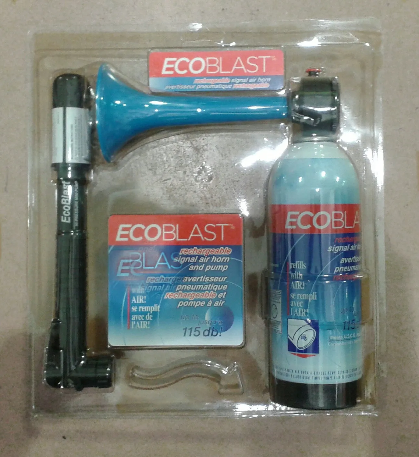 Ecoblast Rechargable Air Horn