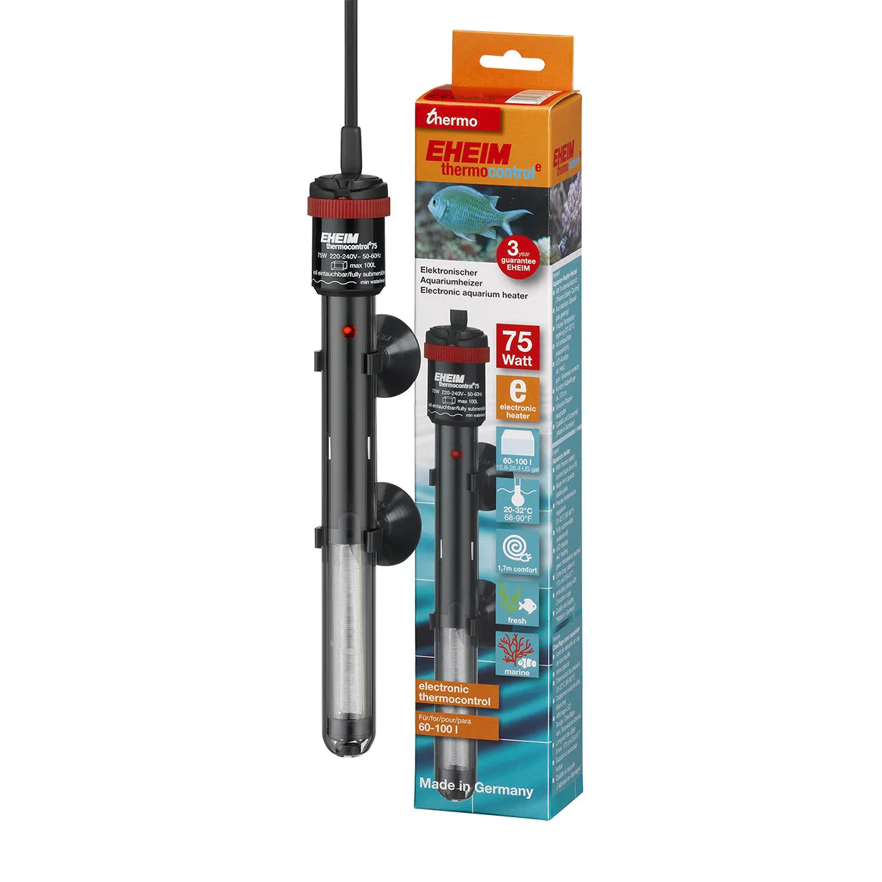 Eheim Thermocontrol-E Submersible Heater 75 watt