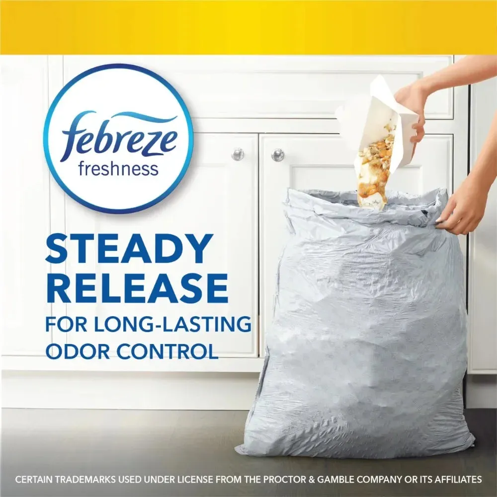 ForceFlex 13-Gallon Kitchen Trash Bags, Gain Lavender Scent and Febreze, 120 Bags