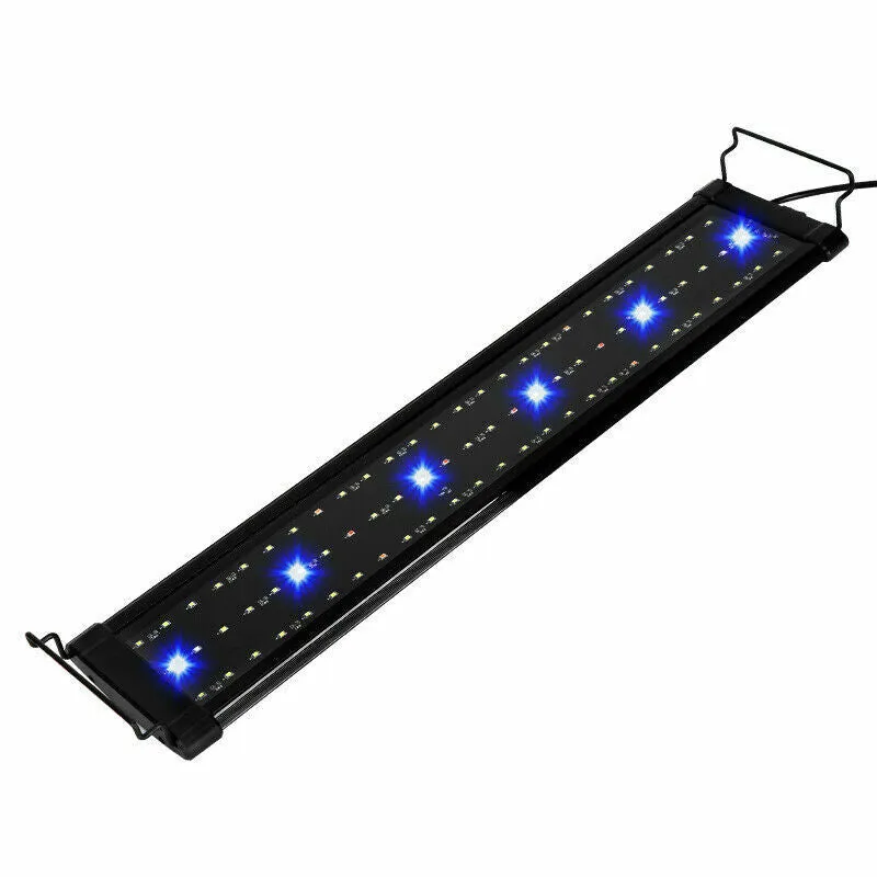 Full Spectrum LED Aquarium Light, 40cm, Adjustable Bracket