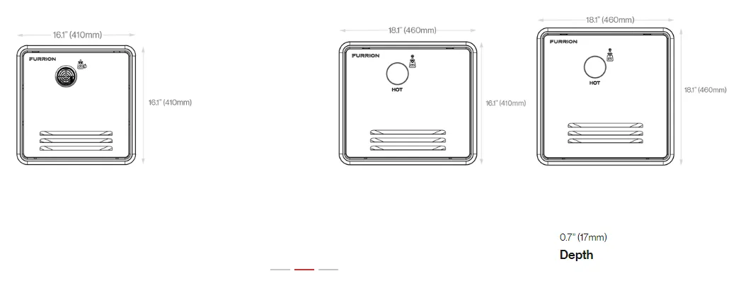 Furrion Tankless Water Heater 2.4 GPM (Gallons Per Minute) Universal Replacement (FWH09AFA-AM)