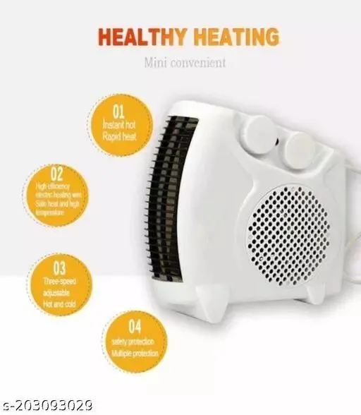 GOLD Premium Fan Heater || Heat Blow || Noiseless Room Heater