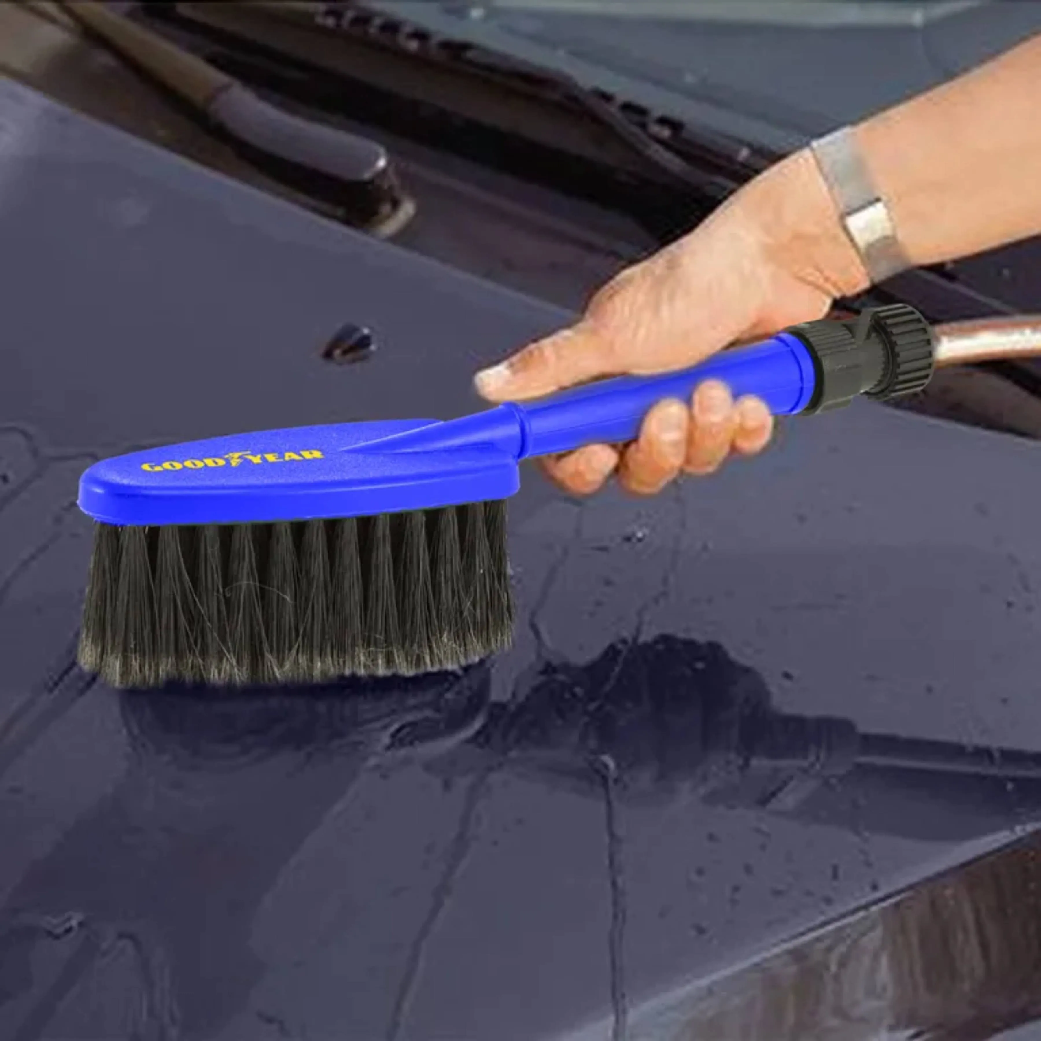 Goodyear Water Flow Brush with Switch Quick Connector