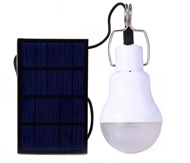 Hanging Solar Panel Bulb