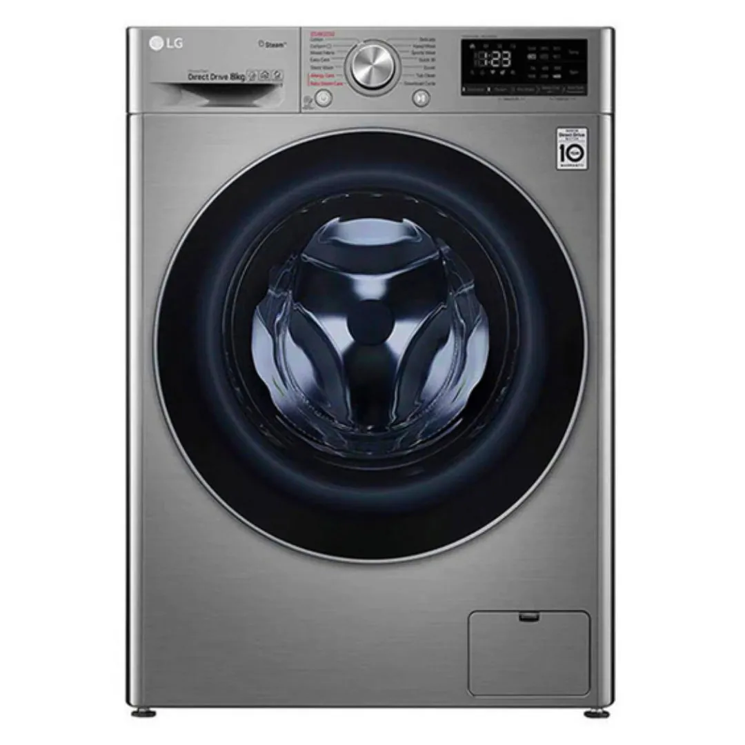 LG F2V5PGP2T 8kg Washer 5kg Dryer, Inverter Direct Drive Automatic Front Load Washing Machine - Brand New