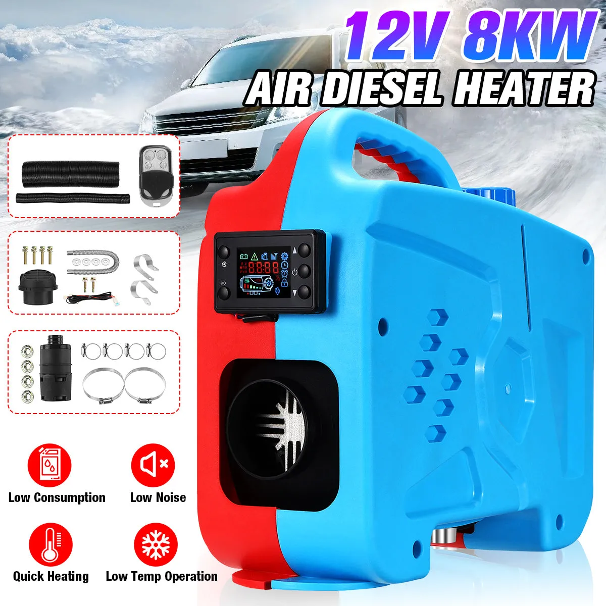 M53 Diesel Heater, Diesel Air integrated All In One