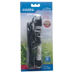 Marina Submersible Mini Glass Heater 25 watt