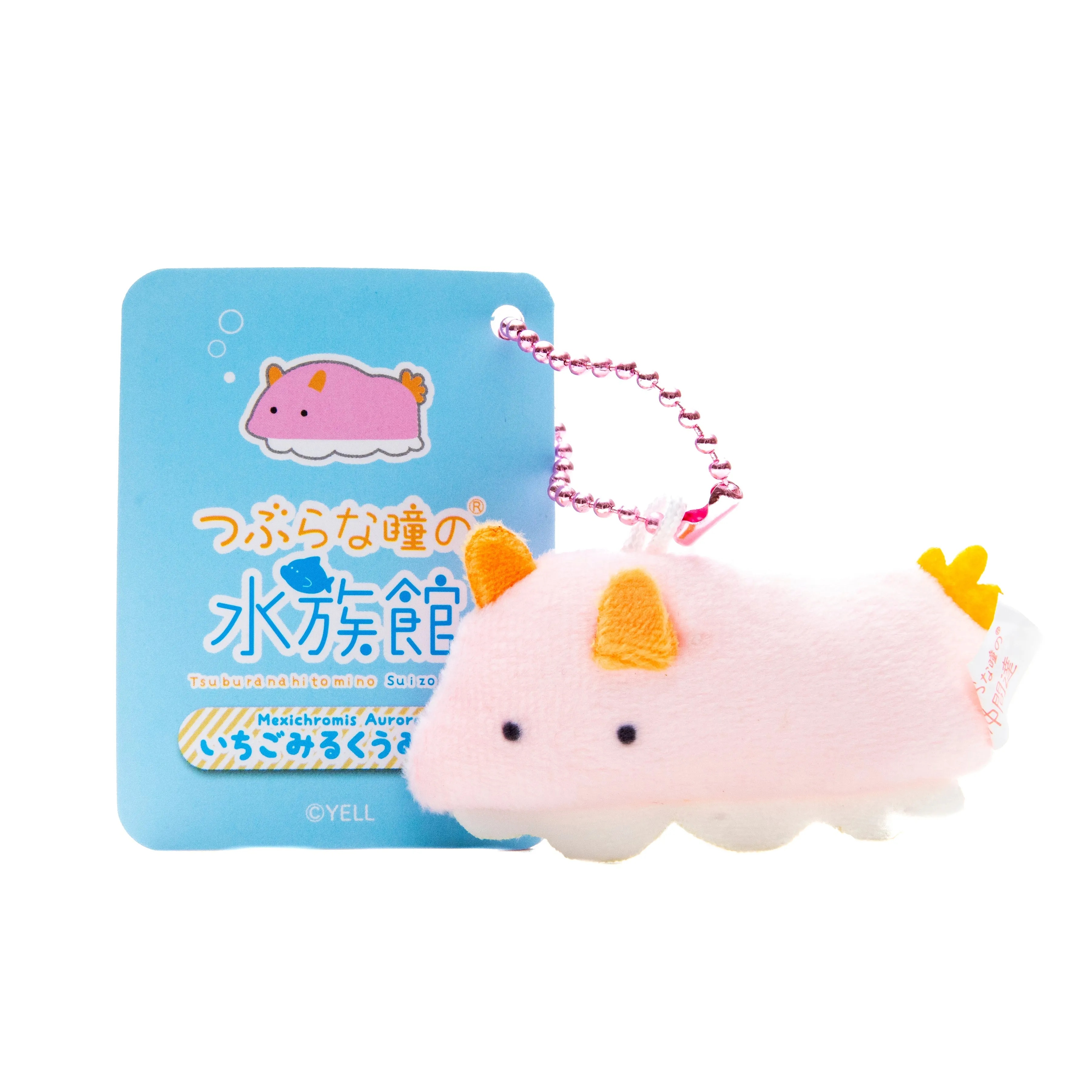 Mini Plushie Key Chain Mexichromis Aurora Sea Slug