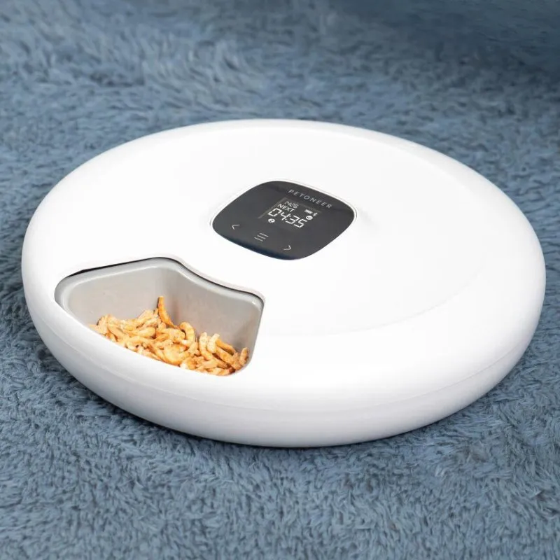 Petoneer NutriSpin 6 Meals Automatic Pet Feeder