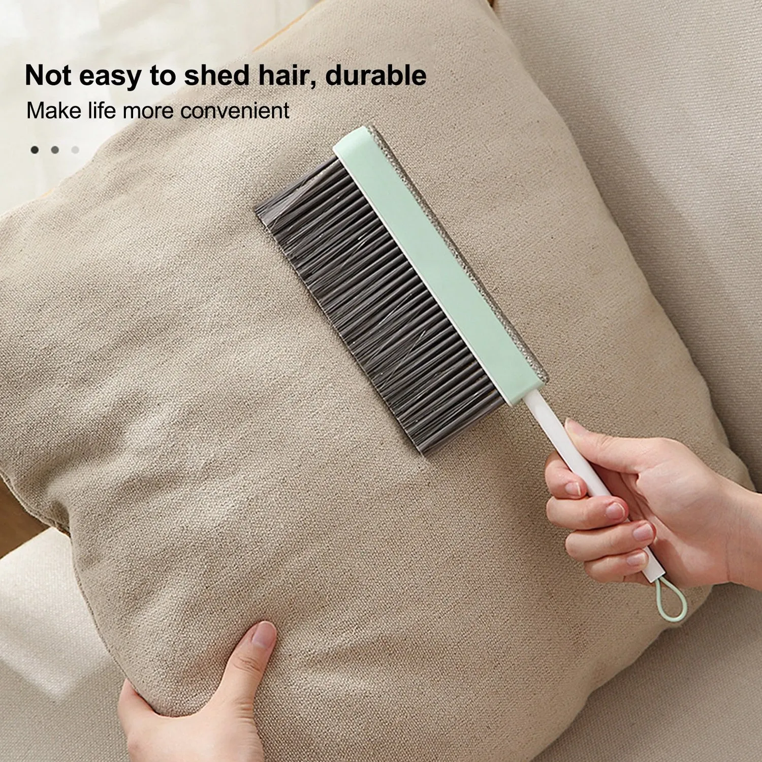 Retractable Long-Handled Brush Household Cleaning Bed Sweeping Brush For Cleaning Car  /  Bed  /  Garden