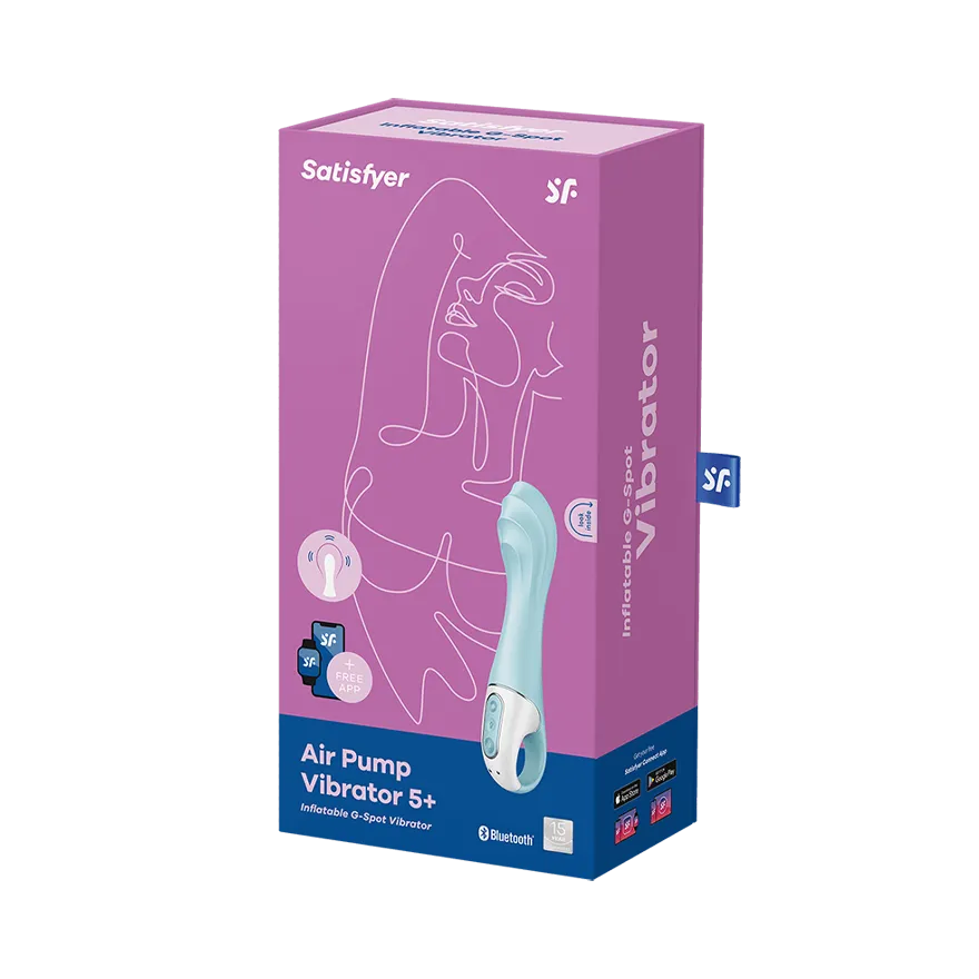 Satisfyer Air Pump Vibrator 5 App-Controlled