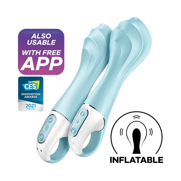 Satisfyer Air Pump Vibrator 5 App-Controlled