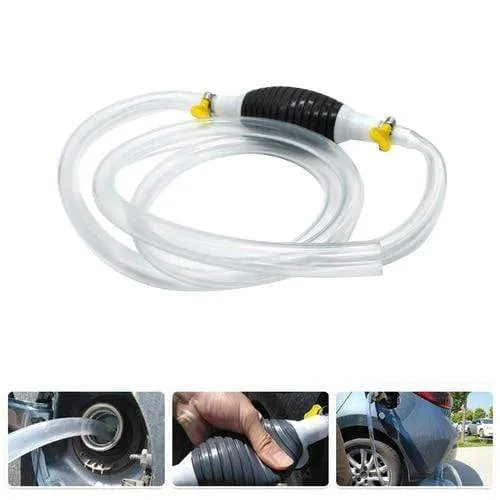 Siphon Hand Pump Portable Manual Car Fuel Transfer Pump for Gas Gasoline Petrol Diesel Oil Liquid Water