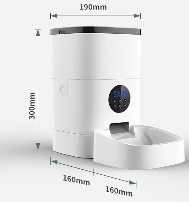 Smart Pet Automatic Feeder With Large Capacity  /  Smart Pet Automatic Feeder With Large Capacity