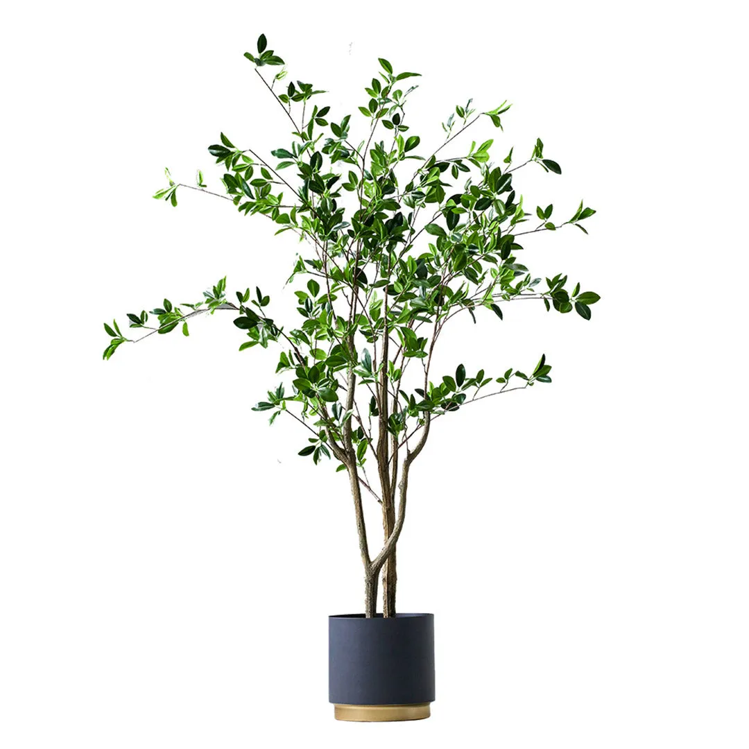 SOGA 120cm Green Artificial Indoor Watercress Tree Fake Plant Simulation Decorative