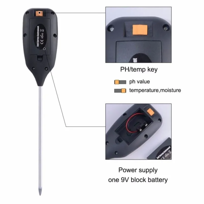 Soil Moisture Meter For Plants