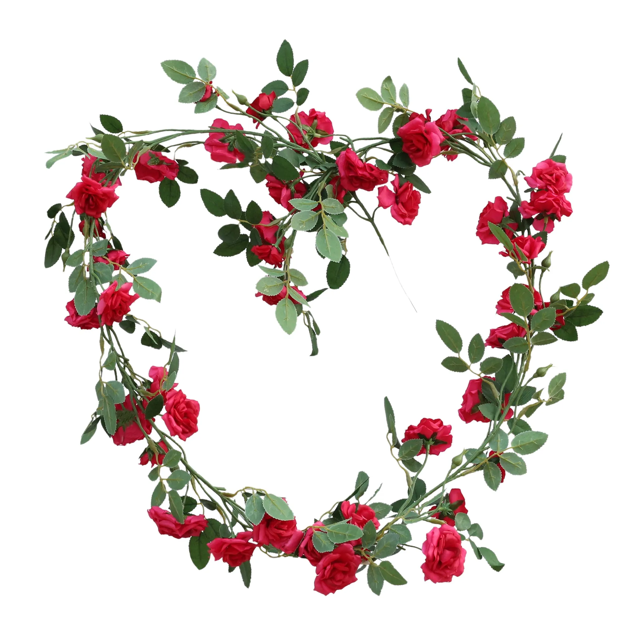 Wedding Arch Flower Vines Artificial Rose Garlands Outdoor Decor