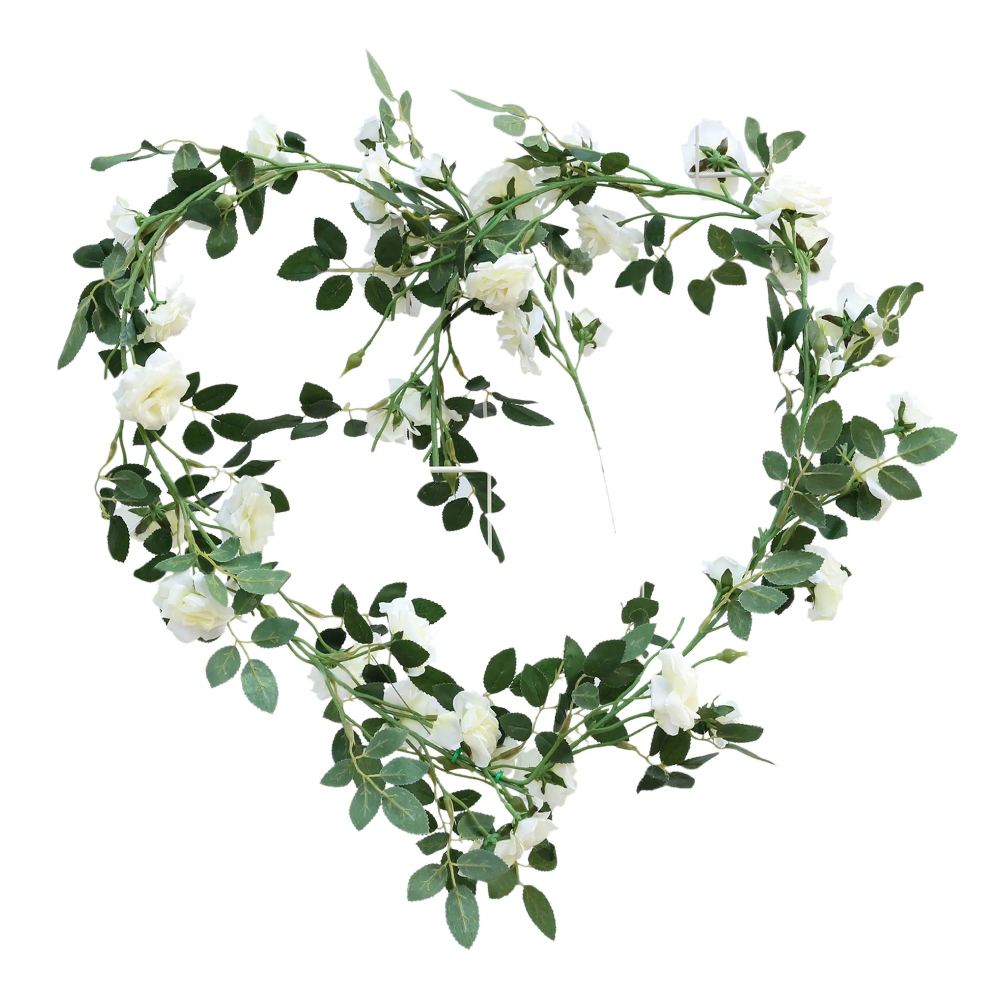 Wedding Arch Flower Vines Artificial Rose Garlands Outdoor Decor