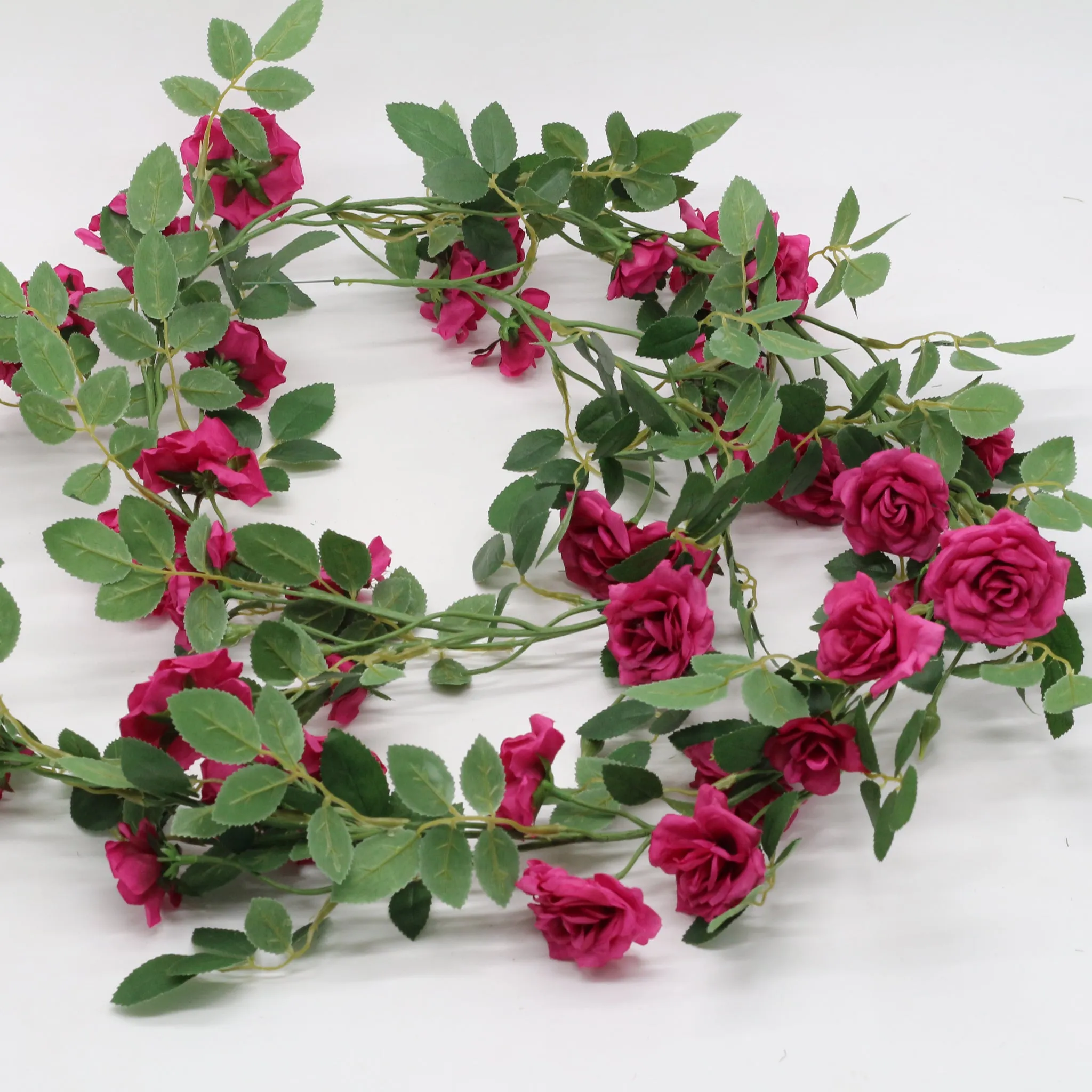 Wedding Arch Flower Vines Artificial Rose Garlands Outdoor Decor