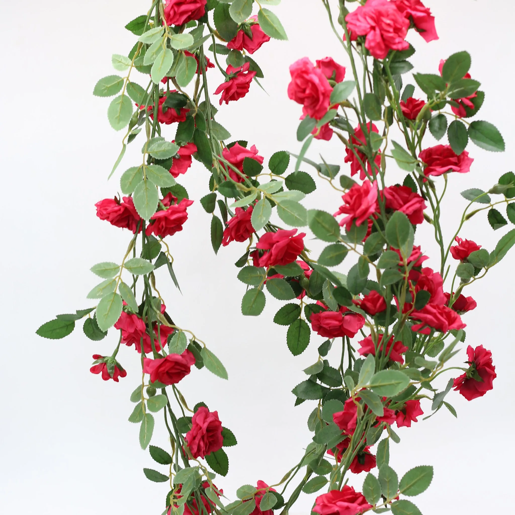 Wedding Arch Flower Vines Artificial Rose Garlands Outdoor Decor