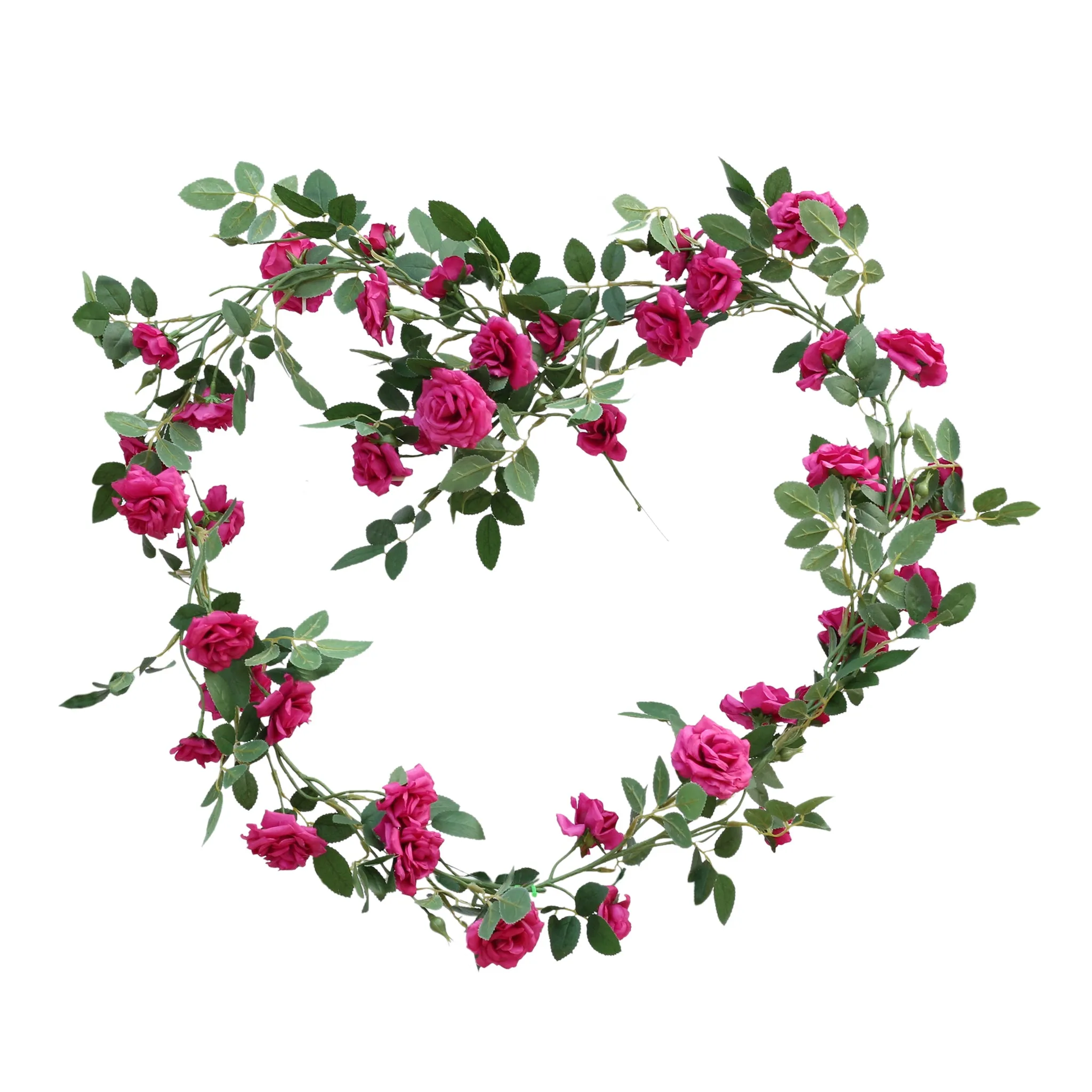 Wedding Arch Flower Vines Artificial Rose Garlands Outdoor Decor