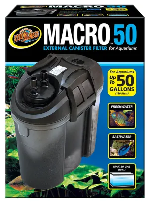 Zoo Med Macro™ 50 External Canister Filter